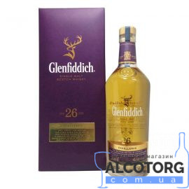 Віскі Гленфіддік Екселенс 26 років в коробці, Glenfiddich Excellence 26 years old 0,7 л.