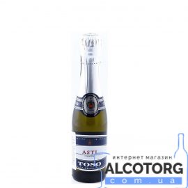 Вино ігристе Тосо Асті Дольче Біле Солодке, Toso Asti DOCG Dolce 0,2 Л.
