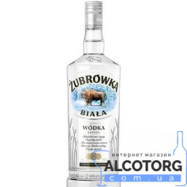 Водка Зубровка Бялая, Zubrovkа Byala 1 л.