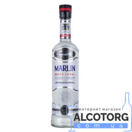 Горілка Марлін Білий Корал, Marlin White Coral 0,7 Л.