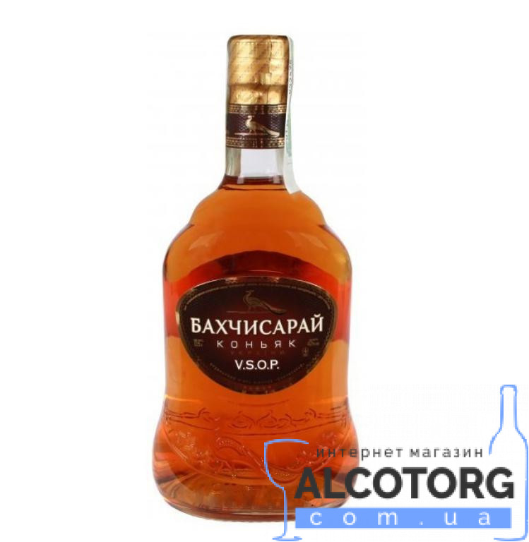Коньяк Бахчисарай VSOP 5 зірок 0 Коньяк Бахчисарай VSOP 5 зірок 0,25 л.