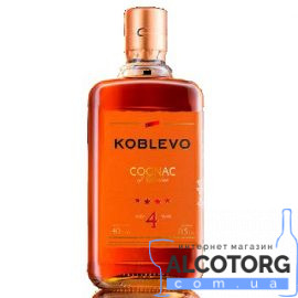 Коньяк Коблево 4 Зірки, Koblevo 4* 0,5 л.