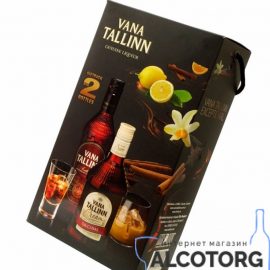 Лікер Старий Таллінн + Крем Лікер, Vana Tallinn + Vana Cream Original 0,5 л.