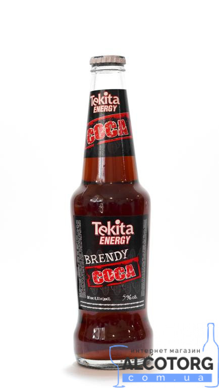 Напій слабоалкогольний Tekita Energy Brandy Coca 0 Напій слабоалкогольний Tekita Energy Brandy Coca 0,33 л. ТМ “ТЕКІТА”