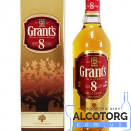 Виски Грантс 8 лет, Grant’s 8 years old 0,7 л.