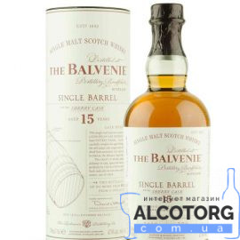 Віскі Балвені Сінгл Баррел 15 років в тубусі, Balvenie Single Barrel 15 years 0,7 л.