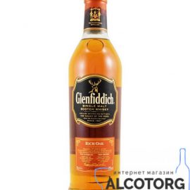 Віскі Гленфіддік Річ Оак 14 лет, Glenfiddich Rich Oak 14 years old 0,7 л.