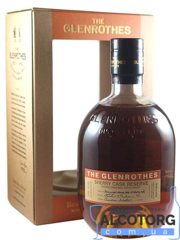 Віскі Гленгротіс Шері Каск Віскі Гленгротіс Шері Каск, Glenrothes Sherry Cask 0,7 л.