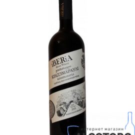Вино Киндзмараули Ибериа красное полусладкое, iBERiA Kindzmarauli 0,75 л.