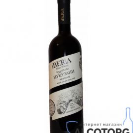 Вино Мукузани Ибериа красное сухое, iBERiA Mukuzani 0,75 л.