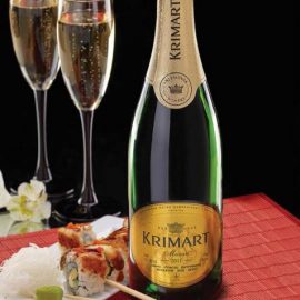 Вино ігристе Крімарт Мускат брют, Krimart Muscato Brut 0,75 л.