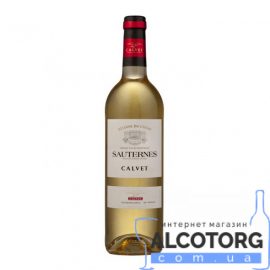 Вино Кальве Резерв дю Сірон Сотерн біле солодке, Calvet Reserve du Ciron Sauternes 0,75 л.
