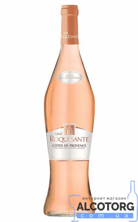 Вино Кот де Прованс рожеве сухе Вино Кот де Прованс рожеве сухе, Cotes de provence AIME Roquesante 0,75 л.
