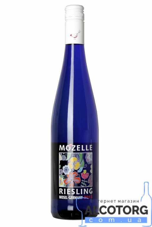 Вино Рислінг біле напівсолодке Вино Рислінг біле напівсолодке, Riesling Moselle 0,75 л.