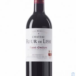 Вино Шато Флер де Лісс Сент Емілліон червоне сухе, Chateau Fleur de Lisse Saint-Emilion GVG 0,75 л.
