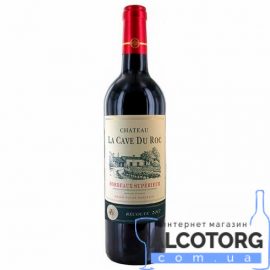 Вино Шато Ля Кав Де Рок Бордо красное сухое, Chateau La Cave Du Roc Bordeaux GVG 0,75 л.