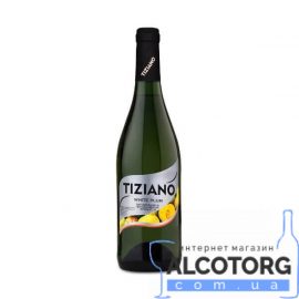 Вино Тіціано Біла Слива Біле Напівсолодке, Tiziano White Plum 0,75 Л.