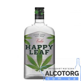 Горілка особлива Конопляна Хеппі Ліф, Happy Leaf 0,5 Л.
