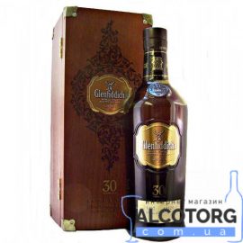 Віскі Гленфіддік 30 років витримки в коробці, Glenfiddich 30 Years Old gift box 0,7 л.