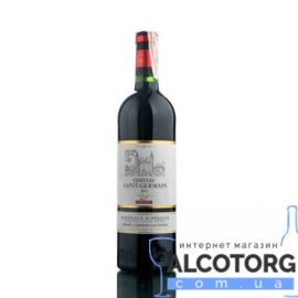 Вино Кальве Шато Сен-Жермен червоне сухе, Calvet Chateau Saint-Germain Bordeaux Superior 0,75 л.
