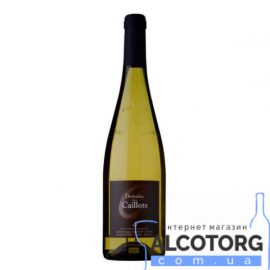 Вино Домейн дю Кайо Турень Совіньйон Блан біле сухе, Domaine des Caillots Touraine Sauvignon Blanc 2016 0,75 л.