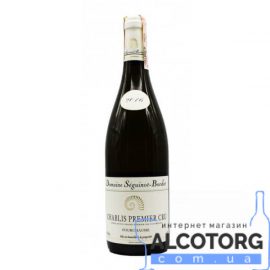 Вино Домейн Сегіно-Борде Шаблі Фуршом 2016 біле сухе, Domaine Sеguinot Bordet Chablis Fourchaume 2016 0,75 л.