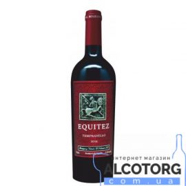 Вино Екітес Темпранільйо червоне сухе, Equitez Tempranillo 0,75 л.