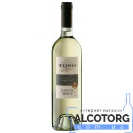 Вино Тосо Ланге Арнеїс біле сухе, Toso Langhe Arneis DOC 0,75 л.