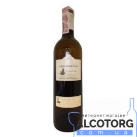 Вино Шато ле Мерль Резерв Бланк Сек Бержерак 2014 біле сухе, Chateau Les Merles Reserve Blanc Sec Bergerac 2014 0,75 л.