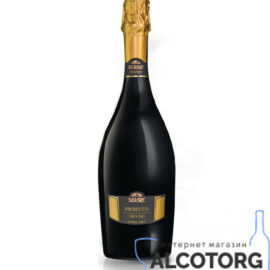 Вино ігристе Серре Просекко Док Екстра сухе біле, SERRE Prosecco DOC Extra Dry 0,75 л.