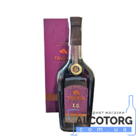 Коньяк Таврія XO 6 років в коробці, Tavria XO 0,5 л.