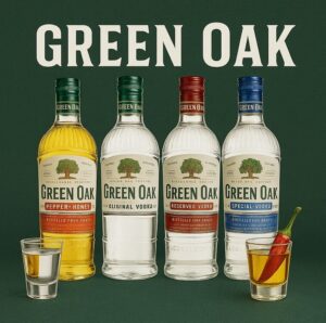 Бренд горілки Green Oak Бренд горілки Green Oak