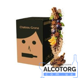 Сидр тихий крепкий сладкий красный Скифский бокал (Глинтвейн) Шато Грона, Chateau Grona 10 литров.
