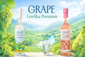 Горілка GRAPE Gorilka Premium Горілка GRAPE Gorilka Premium
